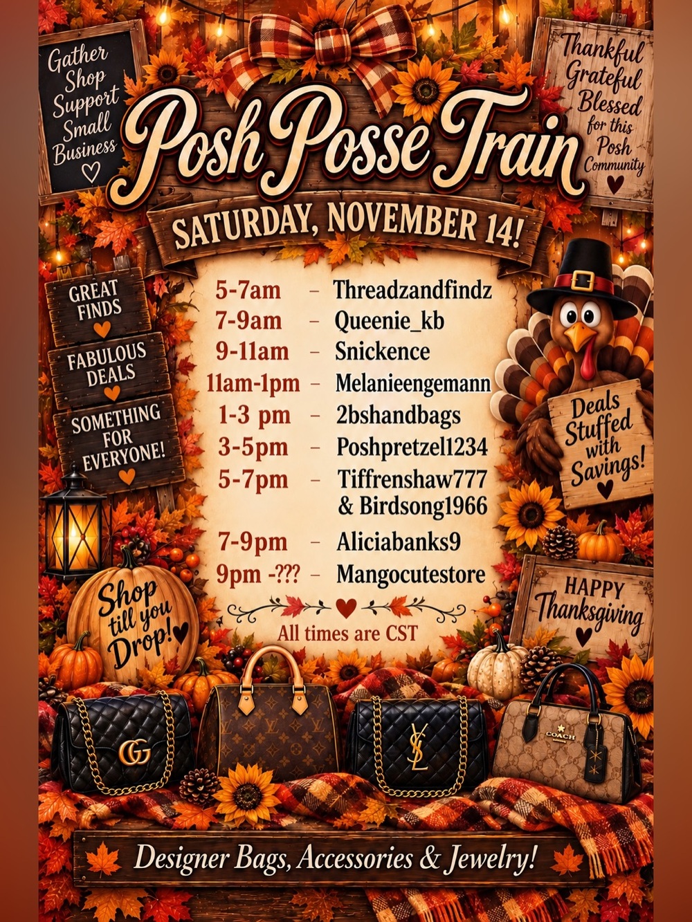 Posh Posse Train: Saturday October 10th Starting at 5am! - Picture 2 of 3